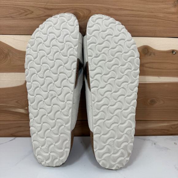 Birkenstock Sandals in White and Tan - Picture 12 of 12